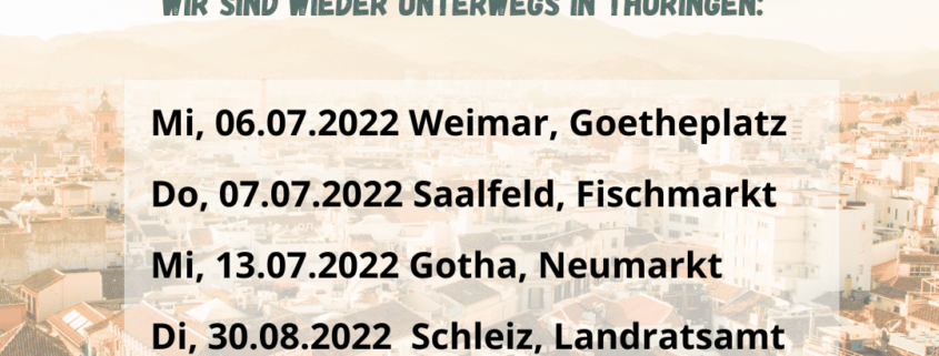 Ankündigung der PROJEKT A4 Sommertour
